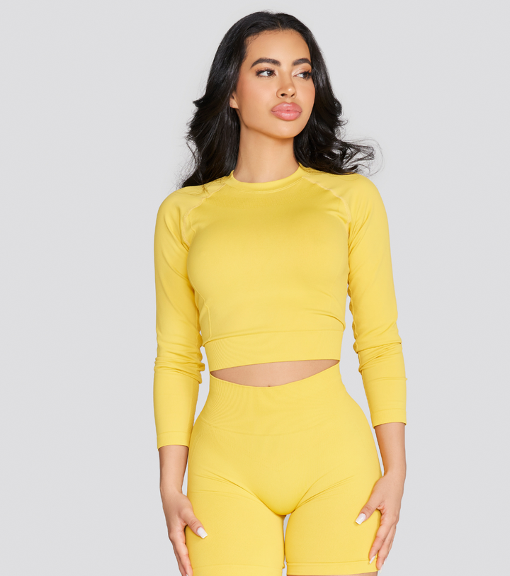 seamLUX CLASSIC CROPPED LONG SLEEVE